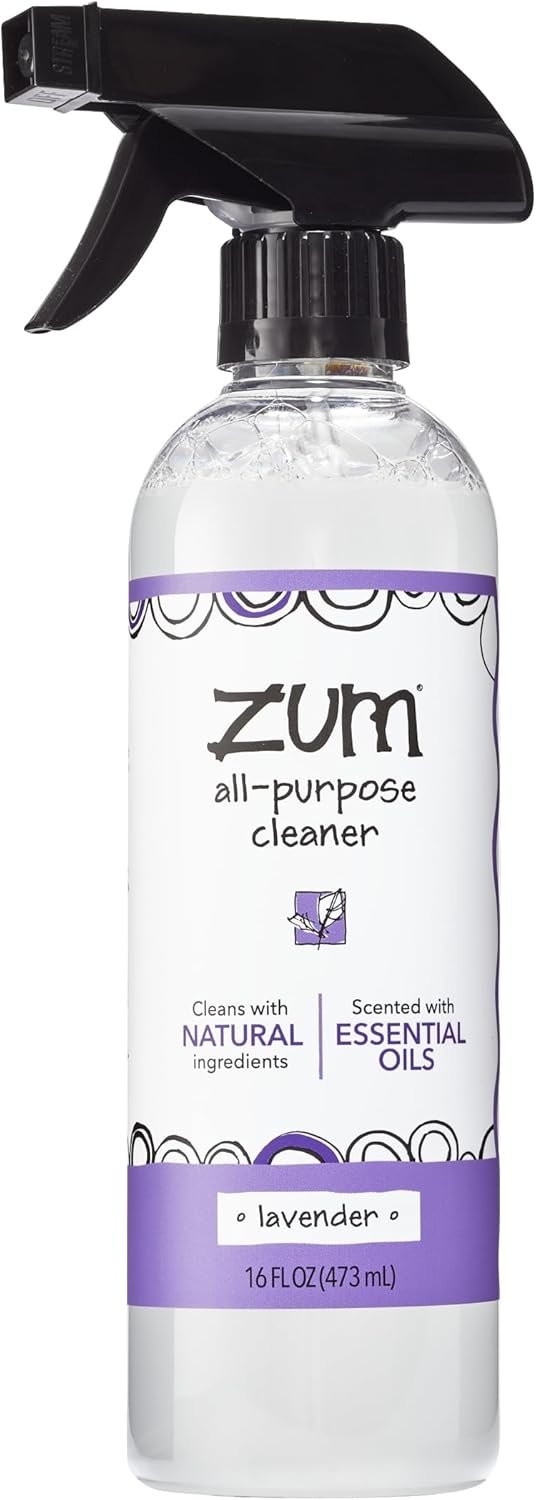Zum by Indigo Wild All-Purpose Cleaner - Natural Multipurpose Cleaner Made with Essential Oils, Baking Soda & More - Wild Lavender, 16 fl oz - Image 2