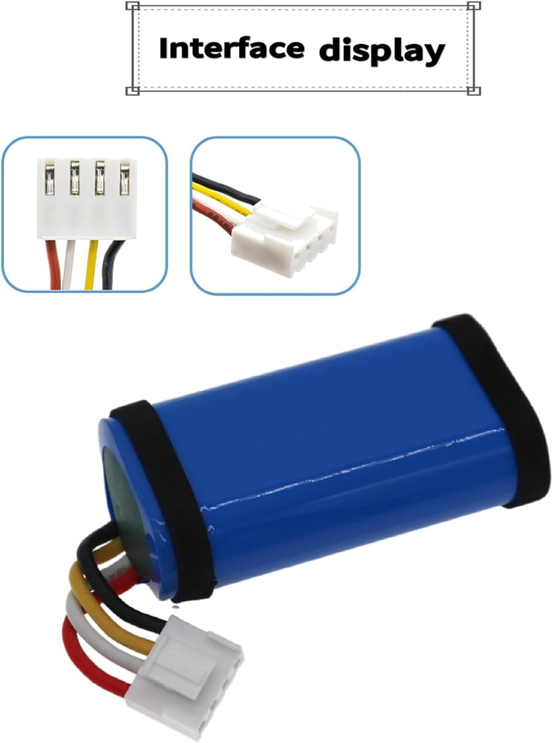6800mAh Extended GSP-1S2P-F6D Battery Replacement Compatible with Flip 6 Waterproof Portable Bluetooth Speaker. - Image 5