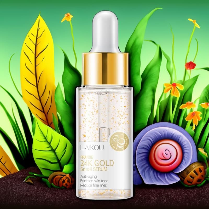 EKHAYA Snail Mucin Repair Serum: Hydrating Snail Mucin Essence Serum with Vitamin C for Skin Rejuvenation, Dark Spot Reduction, and Fine Line Smoothing" - Image 10