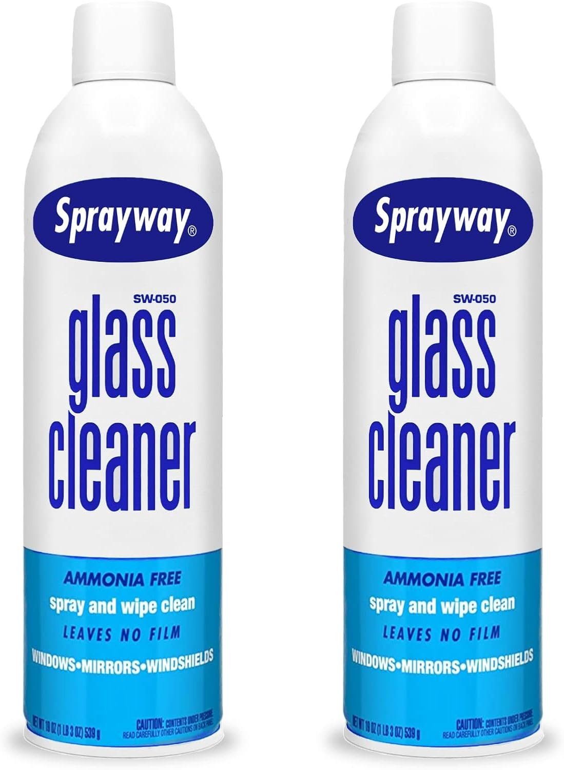 Sprayway Glass Cleaner Aerosol Spray, 19 Oz, Pack of 2 - Image 3