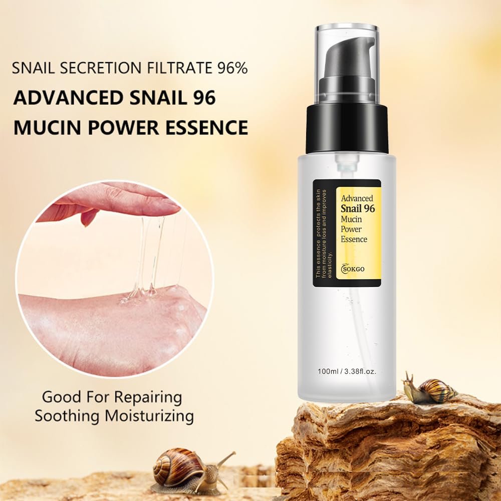 Professional Snail Mucin Serum, Intensive Hydration and Repair for Healthy Skin - Image 6