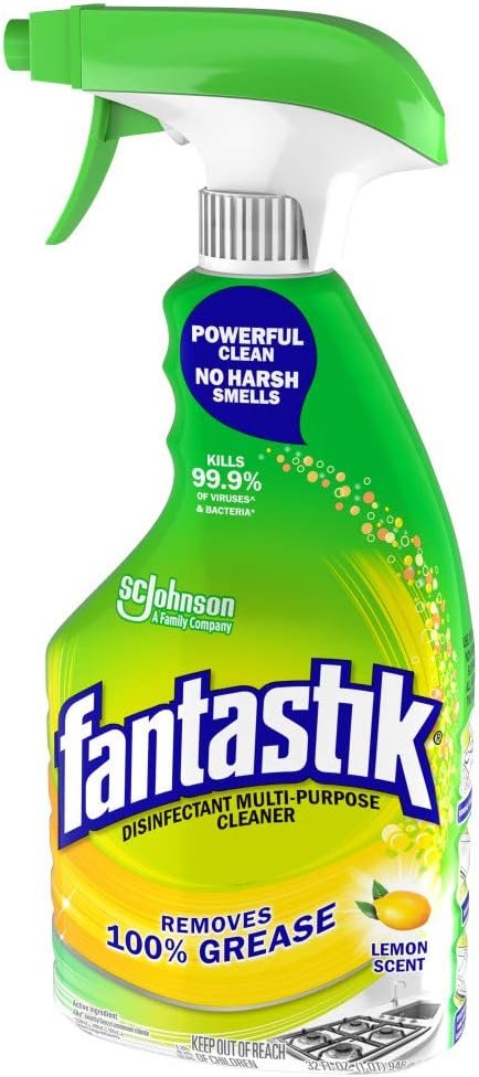 Fantastik All-Purpose Cleaner Trigger, Lemon Scent, 32 fl oz - Image 5