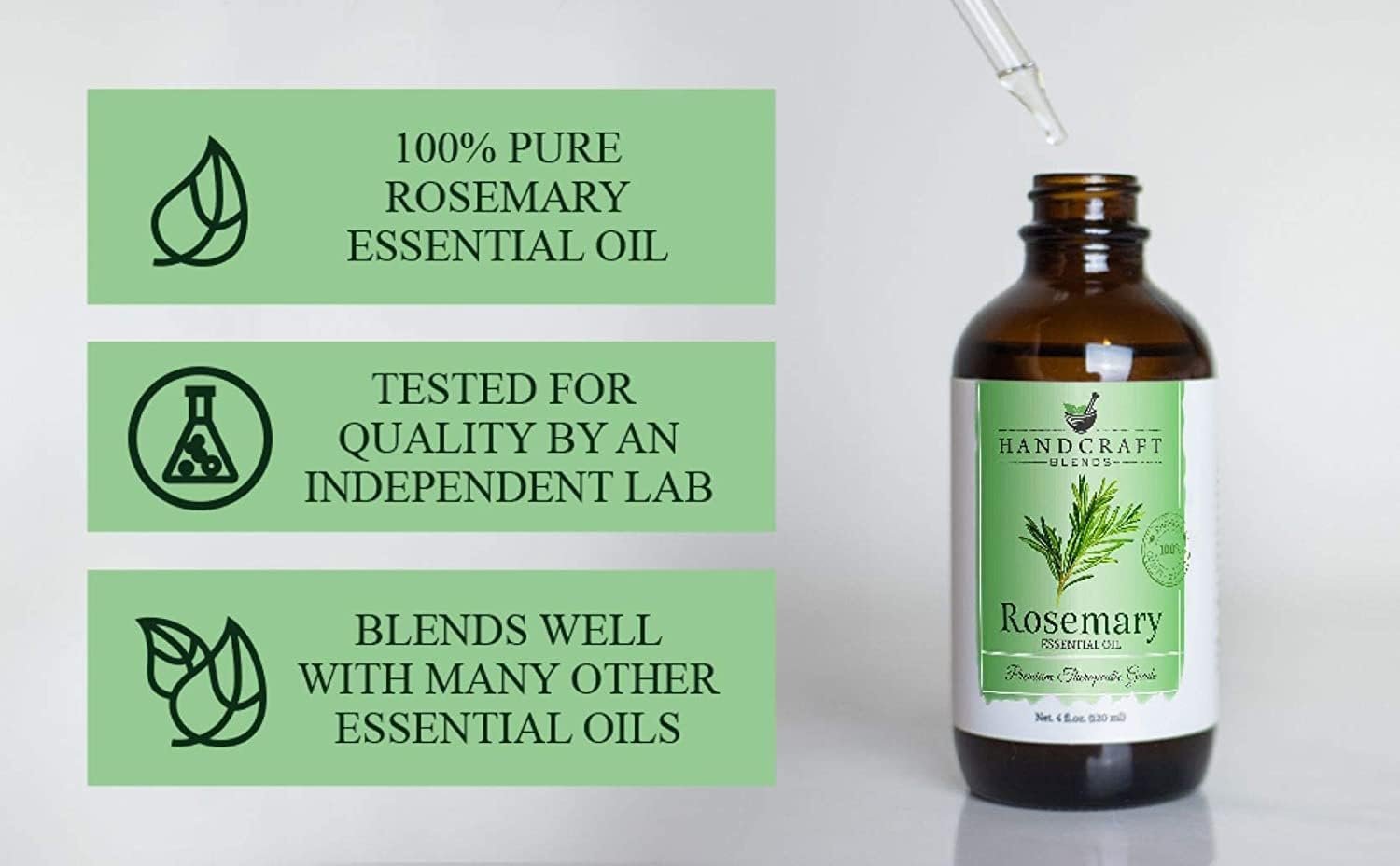 Rosemary Essential Oil - Huge 4 Fl Oz - 100% Pure and Natural - Premium Grade Essential Oil for Diffuser and Aromatherapy - Image 5