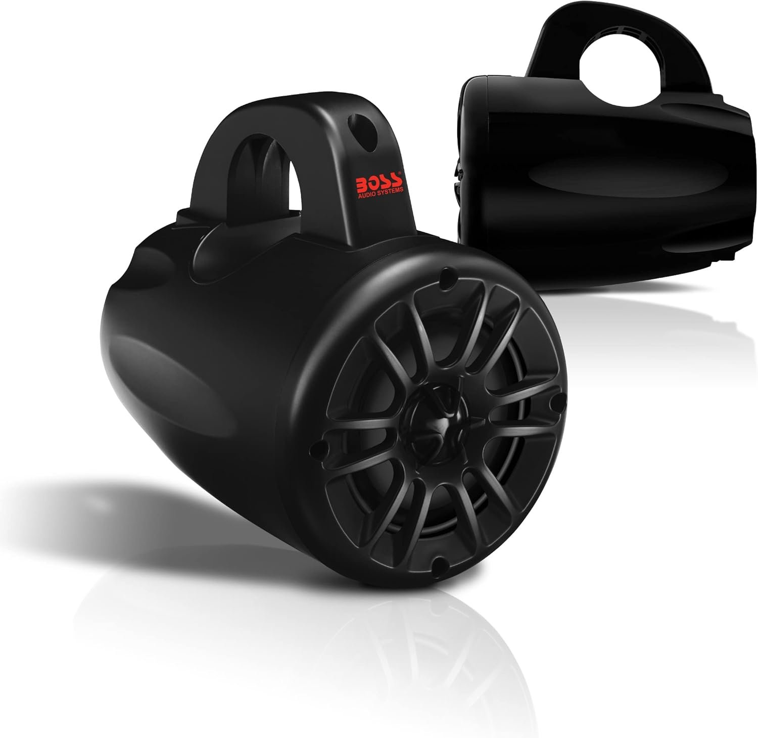 BOSS Audio Systems MRWT40 ATV UTV Marine Weatherproof Waketower System - 4 Inch Stereo Speakers, Full Range, 2 Way, Tweeters, IPX5 Rated, Sold in Pairs, Wake Tower For Boat - Image 2