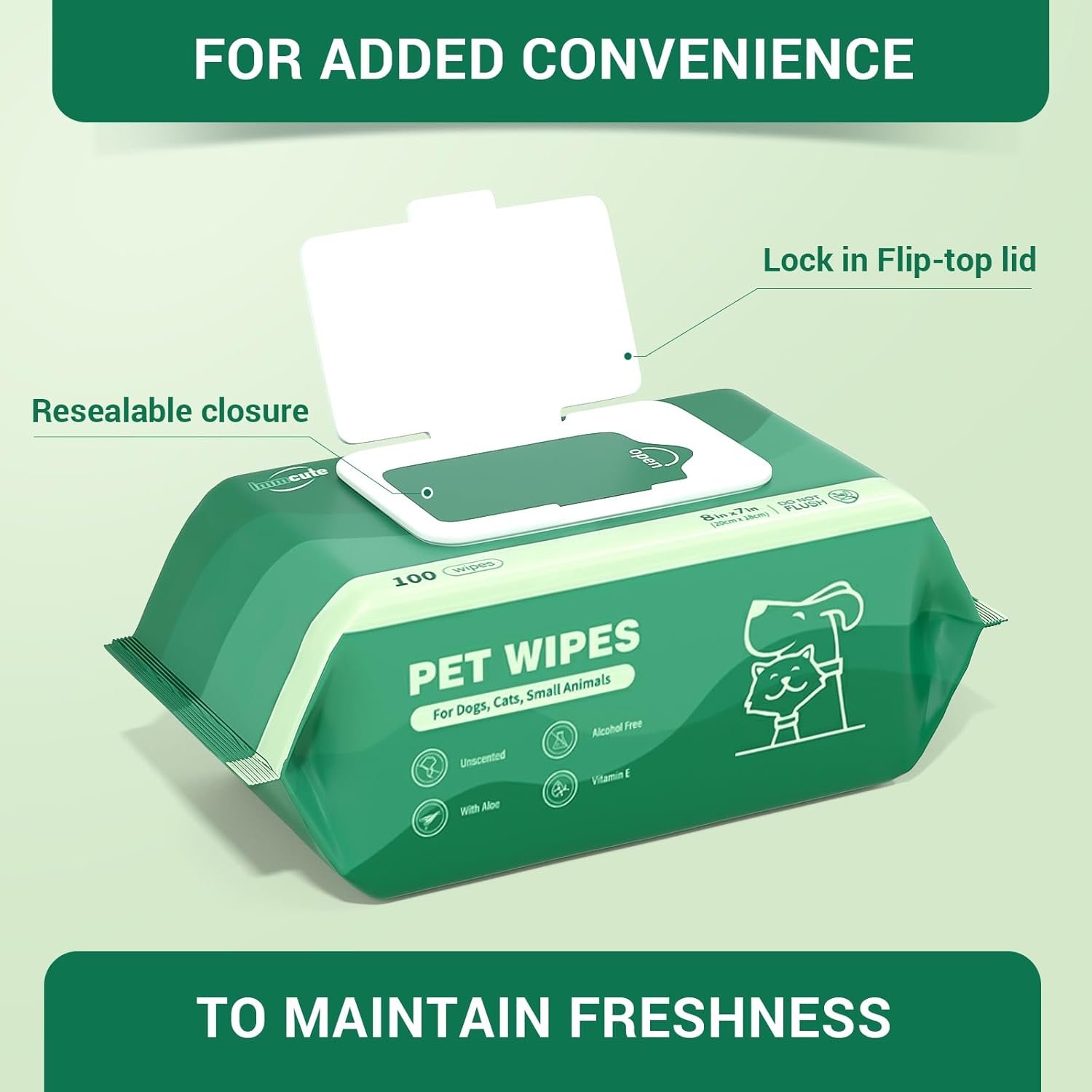 400 Unscented Dog Wipes for Paws and Butt Large Thick Puppy Wipes for Dogs Face and Body Dog Wipes Cleaning Deodorizing Cat Wipes Cleaning Fur and Butt Big Doggie Wipes Doggy Wipes Bum Dog Ear Wipes - Image 9