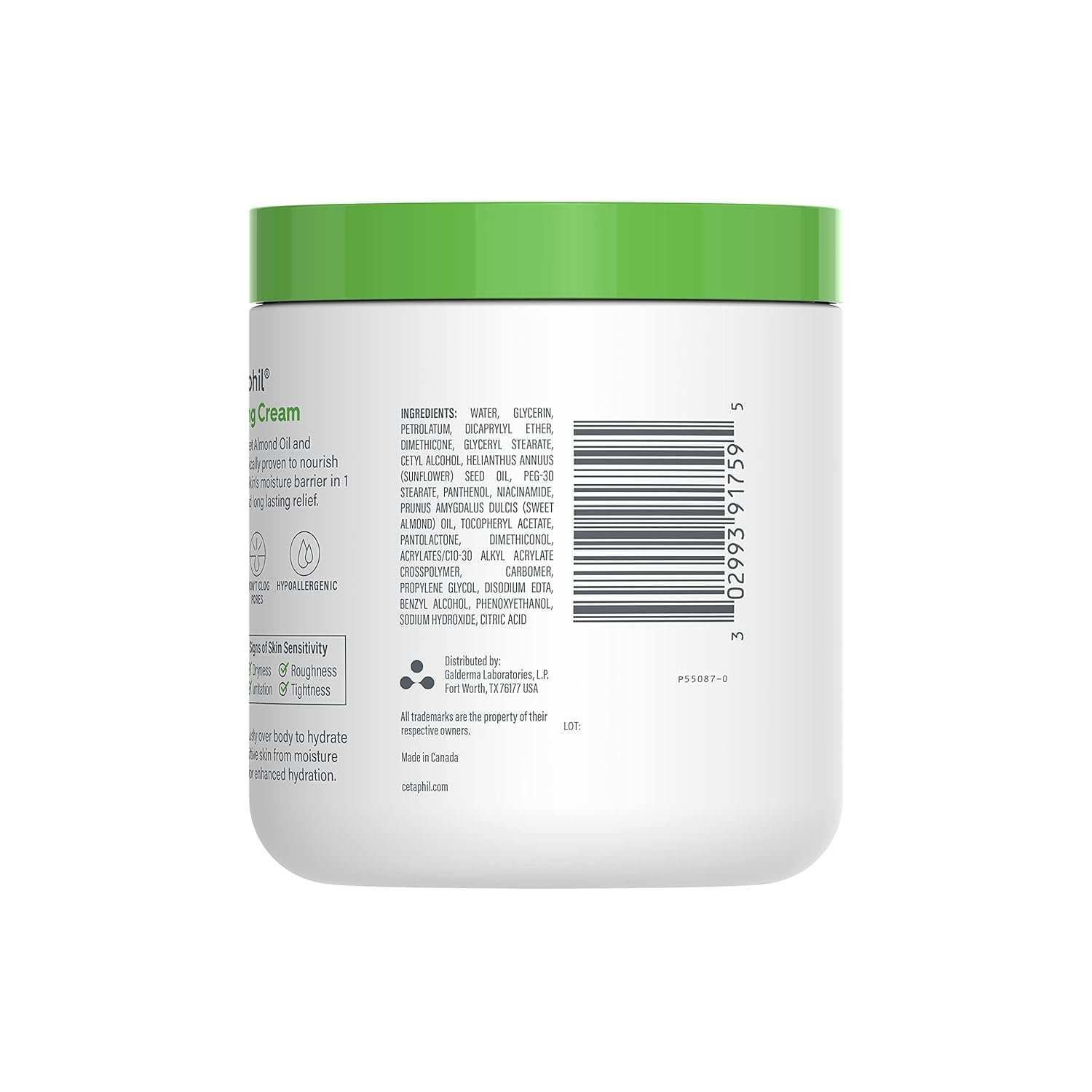 Cetaphil Face & Body Moisturizer, Hydrating Moisturizing Cream for Dry to Very Dry, Sensitive Skin, NEW 20 oz, Fragrance Free, Non-Comedogenic, Non-Greasy (Packaging May Vary) - Image 11