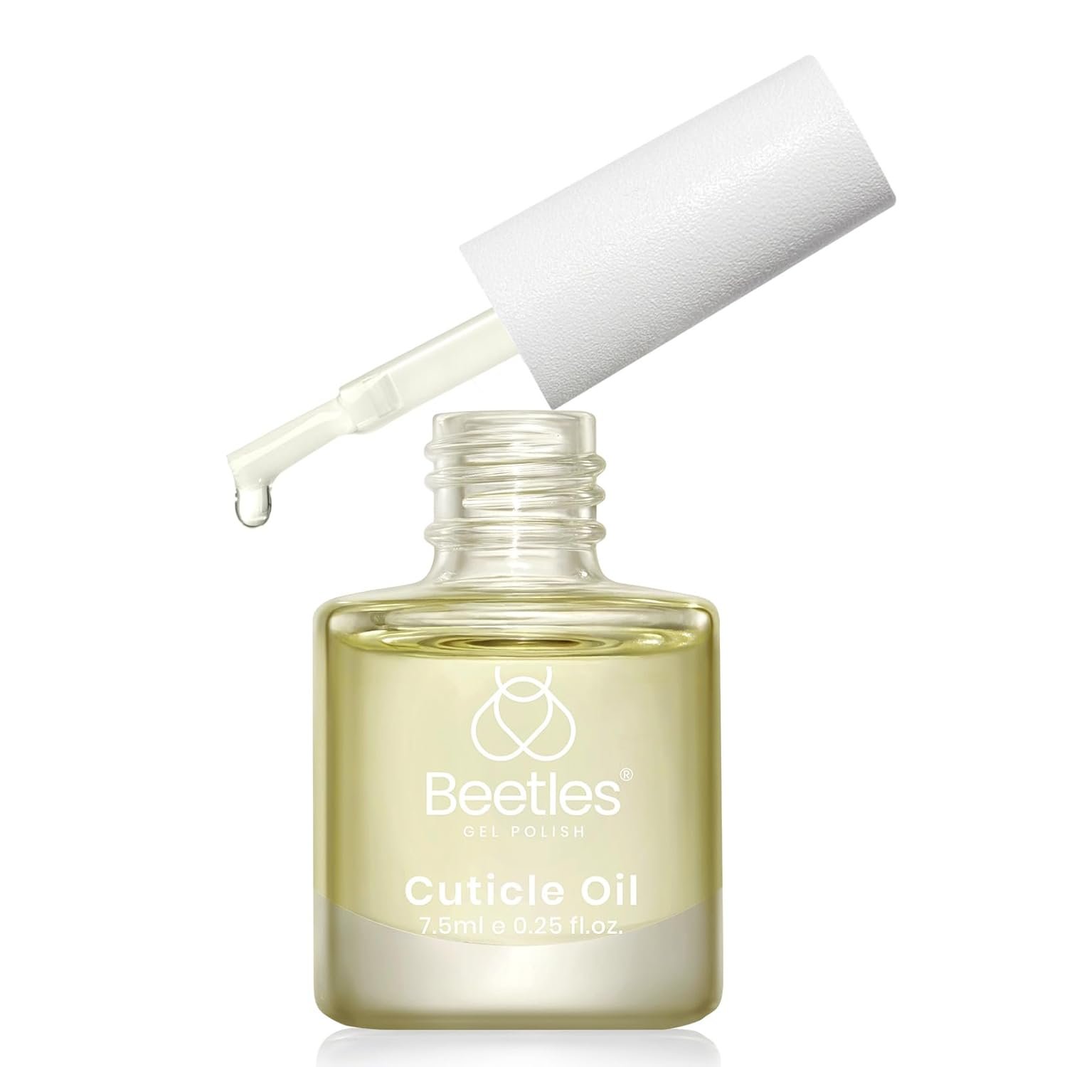 Beetles 7.5ml Cuticle Oil Nail Oil Cuticle Oil Care for Nail, Damaged Cuticles, Stronger Nails Spa and Hand Manicure Essentials for Repaired Thin Nails DIY Home Nail for Women - Image 2