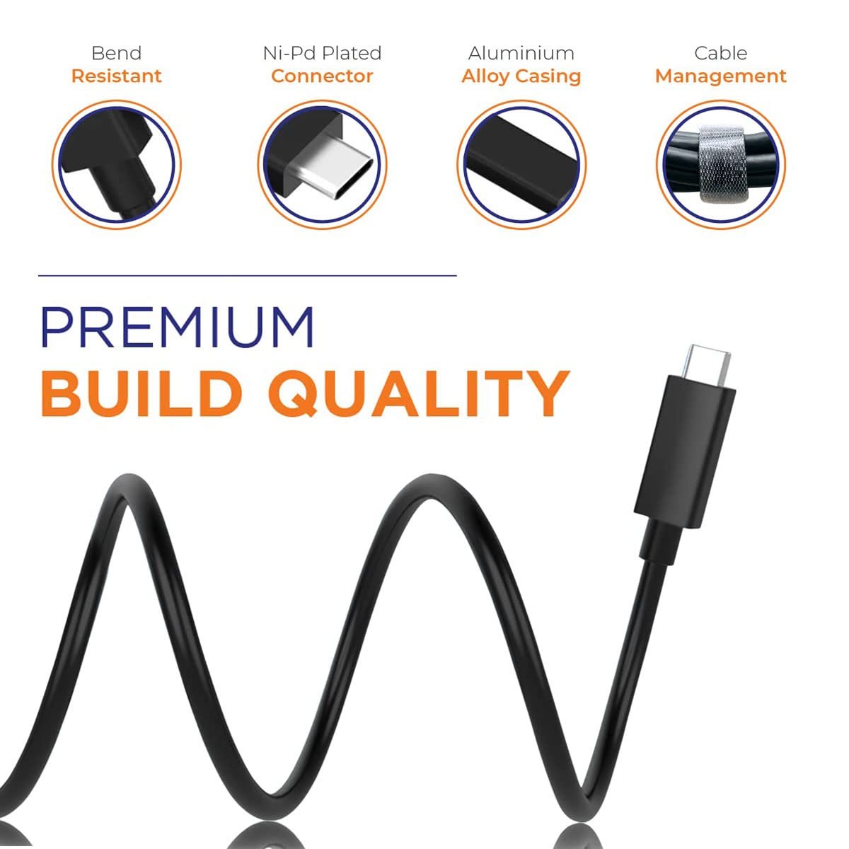 Charger Cable Compatible with OontZ Angle 3 Ultra Dual(4th Generation), OontZ Angle 3 (4th Generation), OontZ Pr Bluetooth Speakers, Portable Stereo Bluetooth Speaker USB C Charging Cable (5FT)… - Image 5