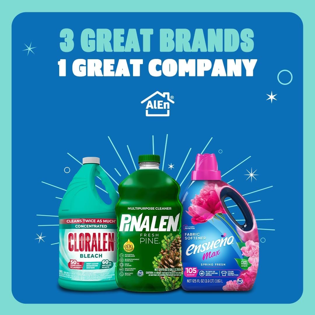 PINALEN Max All Purpose Household Cleaning Floral Scent + Bonus Pack - (33.8 oz) (2024) - Image 11