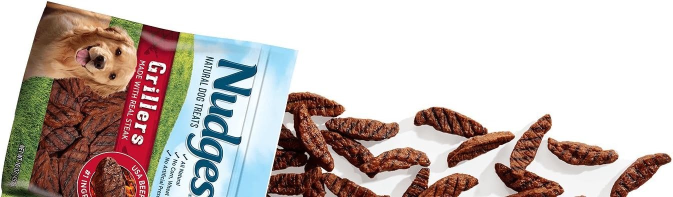 Nudges Steak Grillers Dog Treats, 3 oz - Image 4