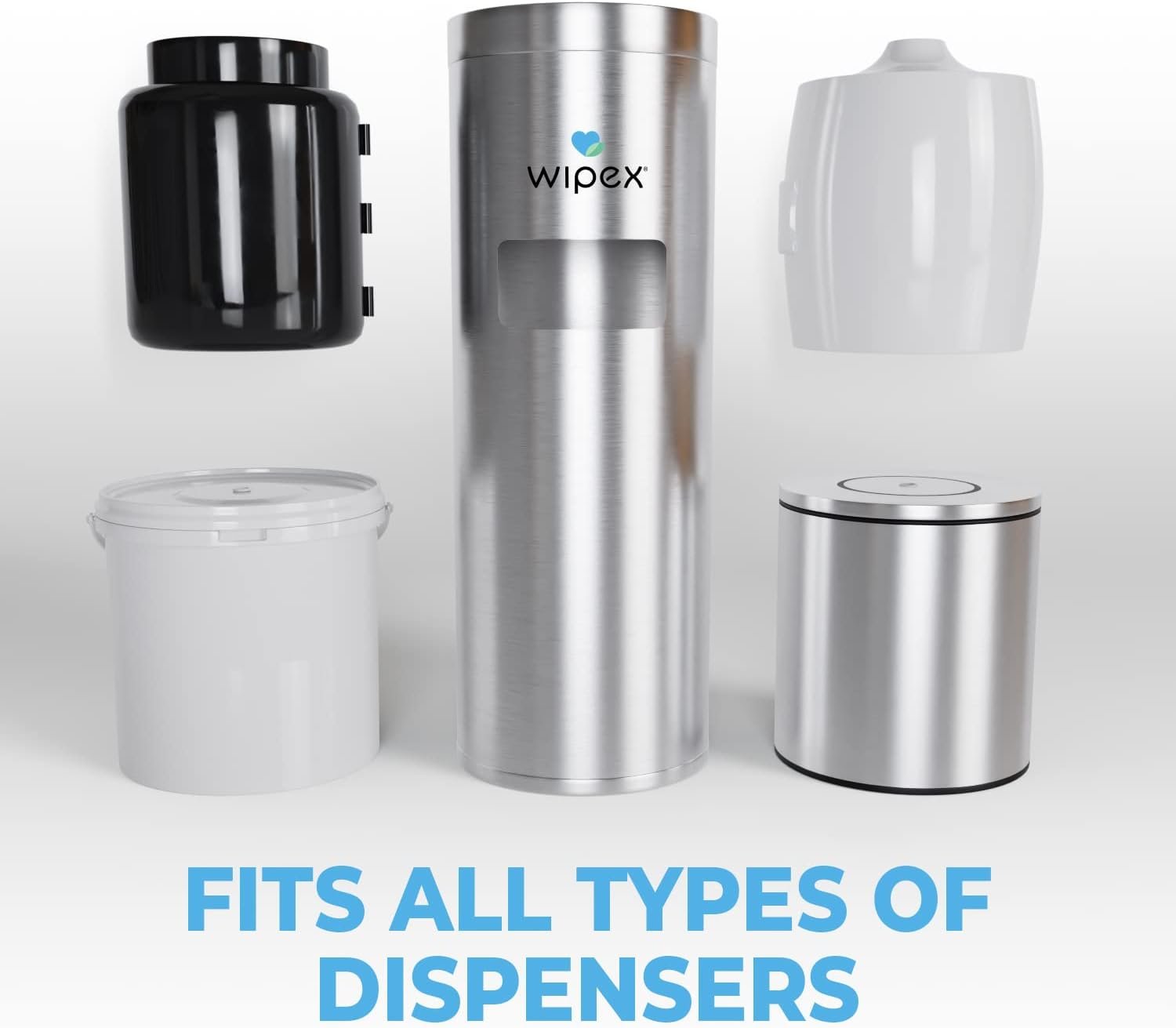 Wipex Gym Wipes Refill - 800ct Hand Sanitizing Wipes with Safe Plant Based Cloth, Commercial Size use at Gyms, Studios, Clubhouse & Public Facilities (1 Roll, 800 Gym Wipes Bulk) - Image 7