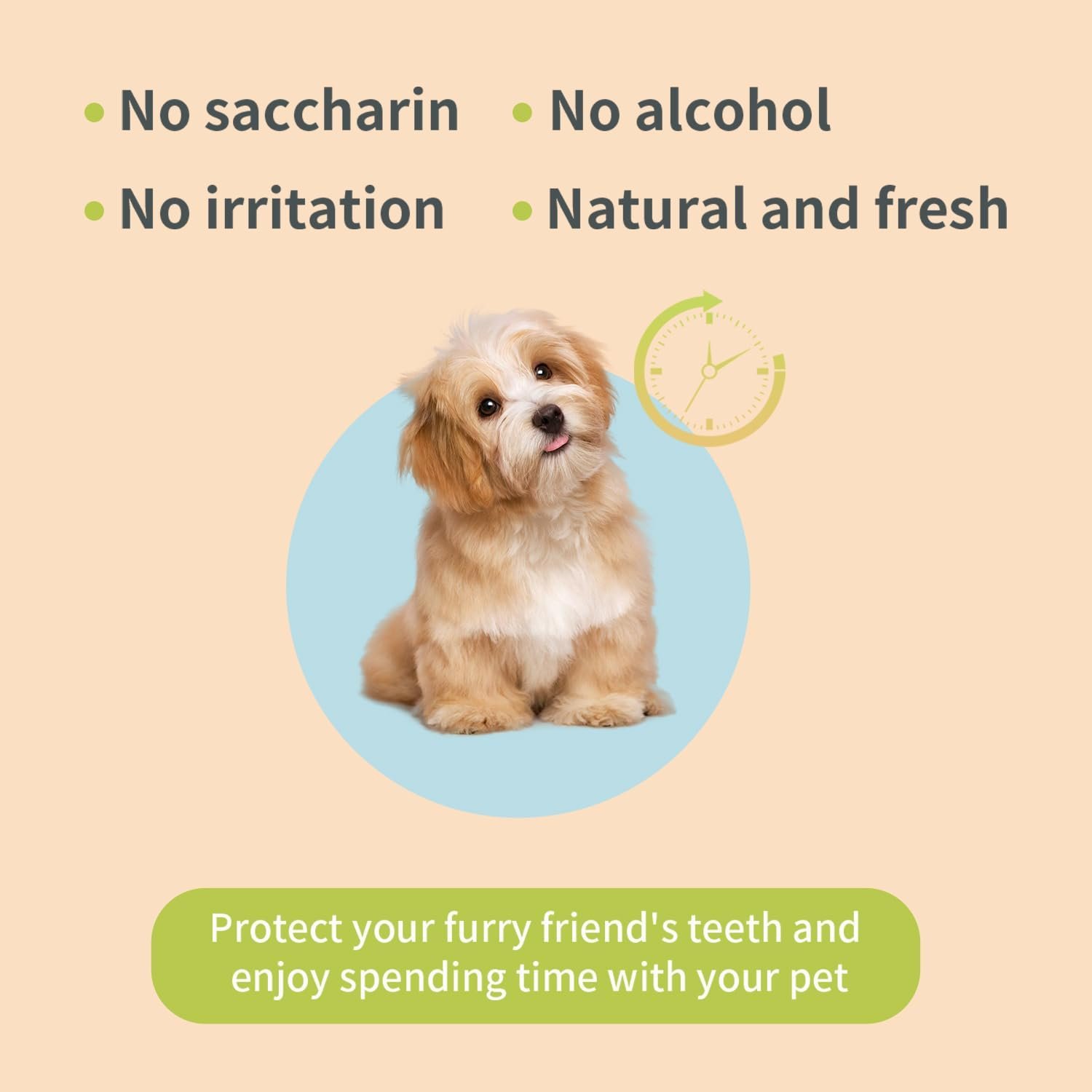JUC Dog Breath Freshener for Dogs & Cats Teeth Cleaning Spray Dog Bad Breath Pet Oral Care Spray 4fl.oz - Image 7