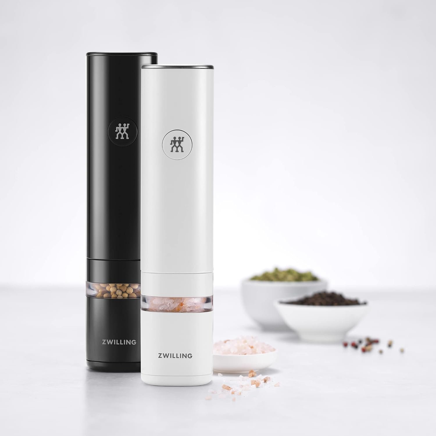 ZWILLING Enfinigy 2-pc Electric Salt/Pepper Mill Set - Image 4