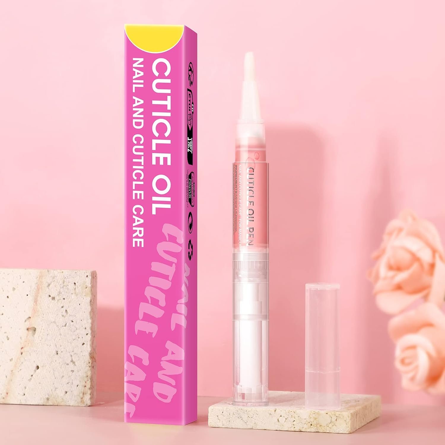 COSCELIA 8pcs Cuticle Oil for Nails Cuticle Oil Pen Bulk for Nail Care Gel Polish Softener and Strengthener Natural Moist Gel Nail Nourishment Treatment Manicure Tools DIY Gifts for Women - Image 9