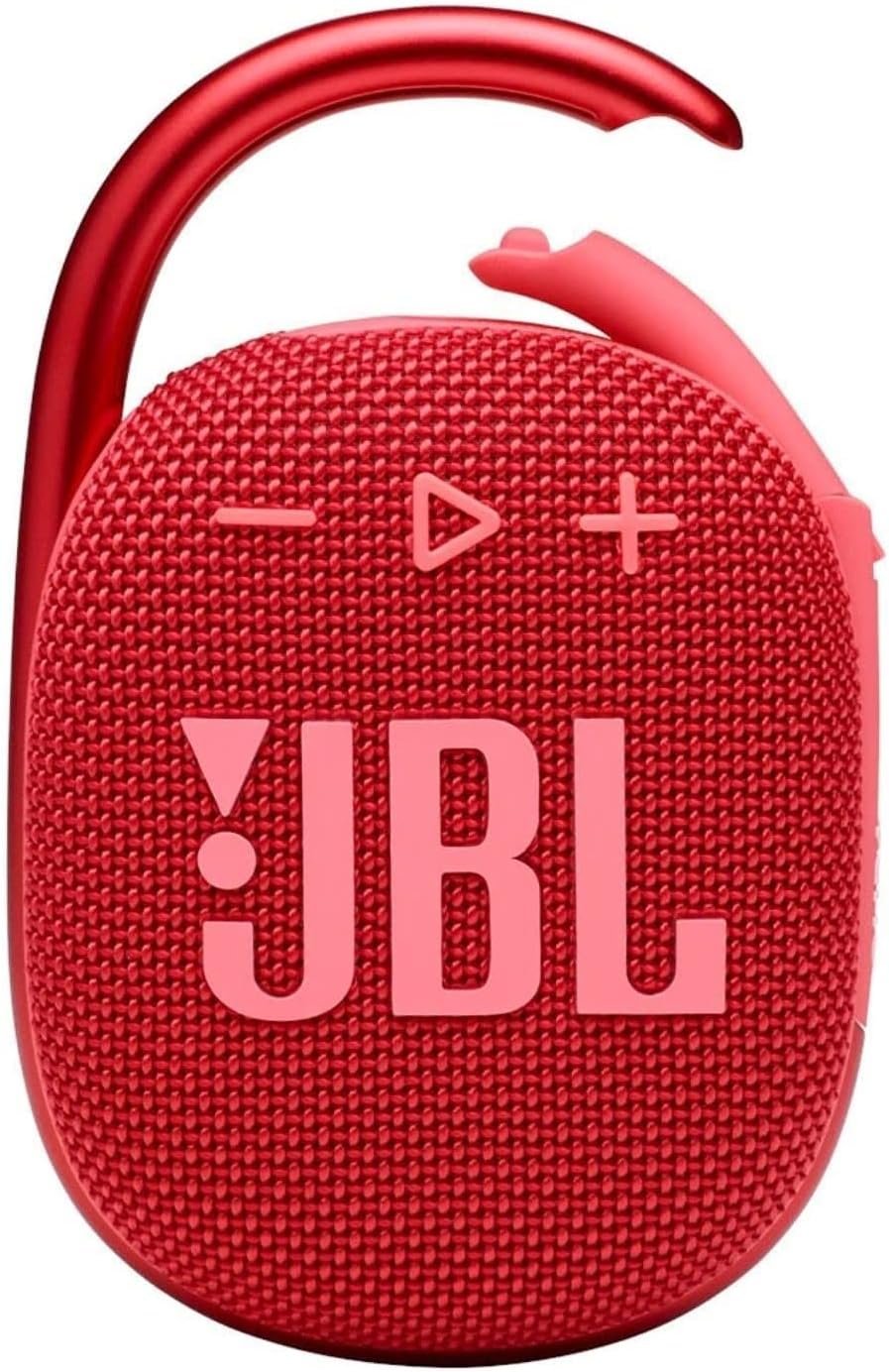 JBL Clip 4 Waterproof Wireless Bluetooth Speaker Bundle with Deluxe CCI Protective Silicone Carrying Sleeve and Built in Stand (Red) - Image 4