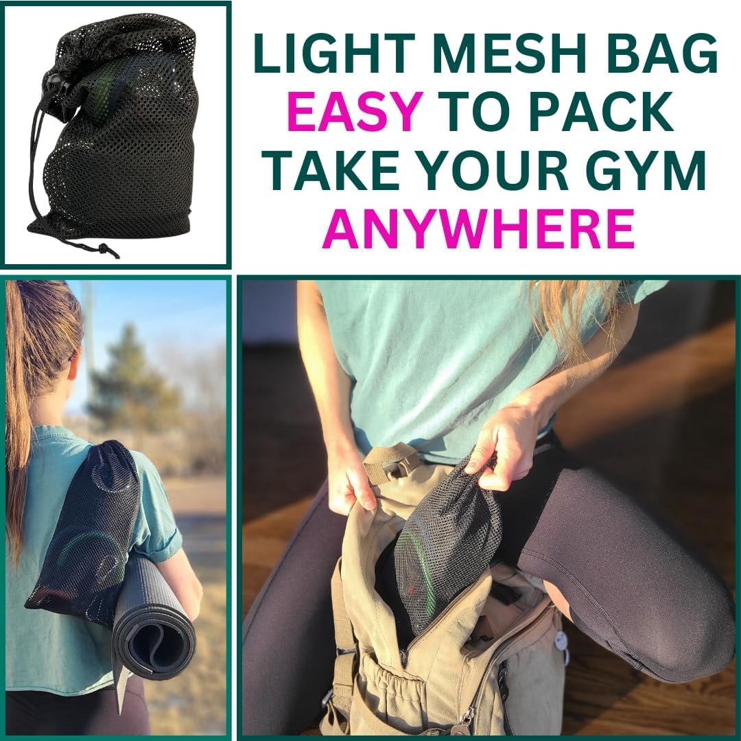 Ankle Resistance Bands with Cuffs- 3 Different Ankle Band Resistance Levels- Use Ankle Bands for Working Out- Tone Lift and Sculpt Your Booty Legs & Waist - Image 5