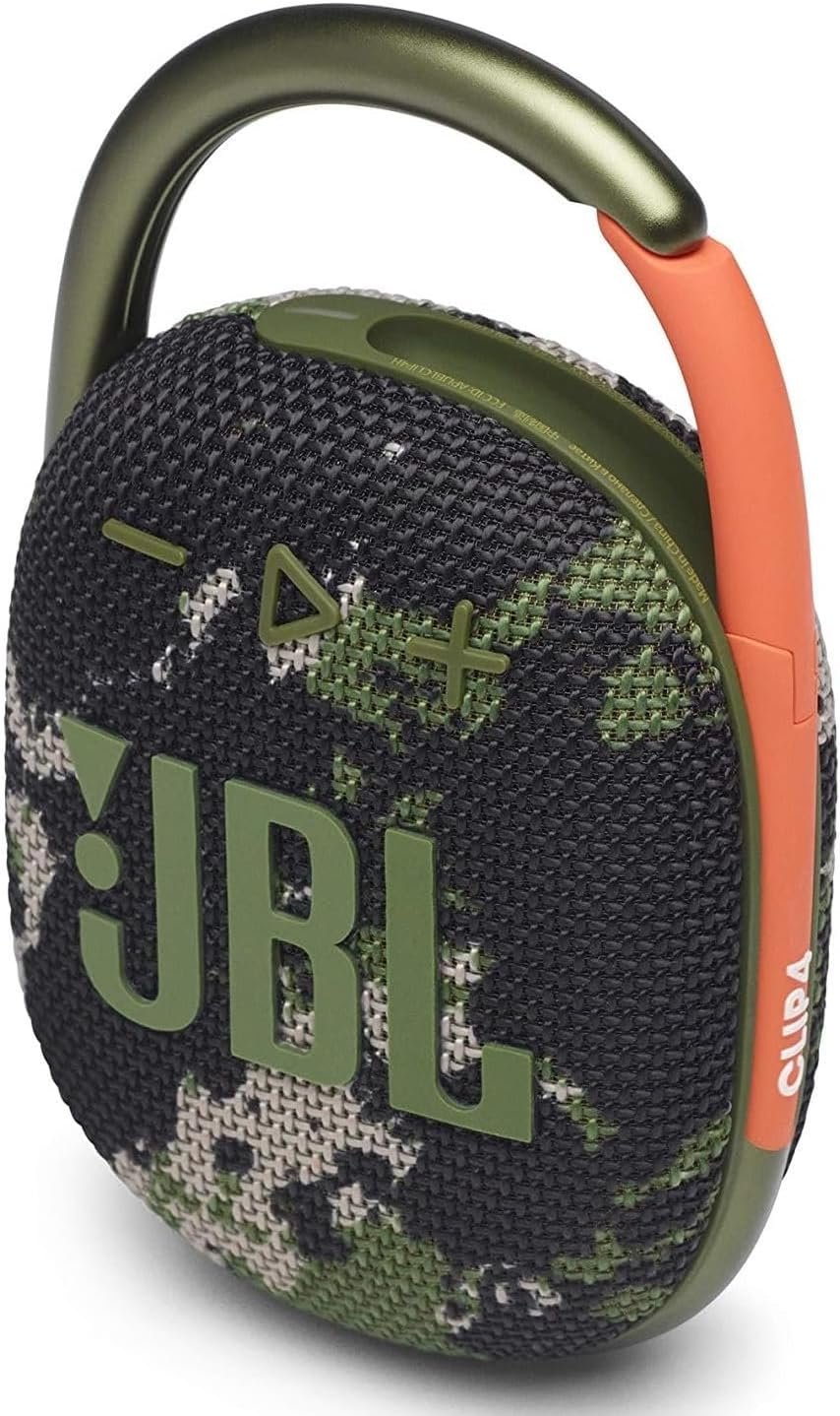 JBL Clip 4 Portable Bluetooth Speaker Bundle with Deluxe CCI Protective Carrying Pouch (Squad) - Image 7