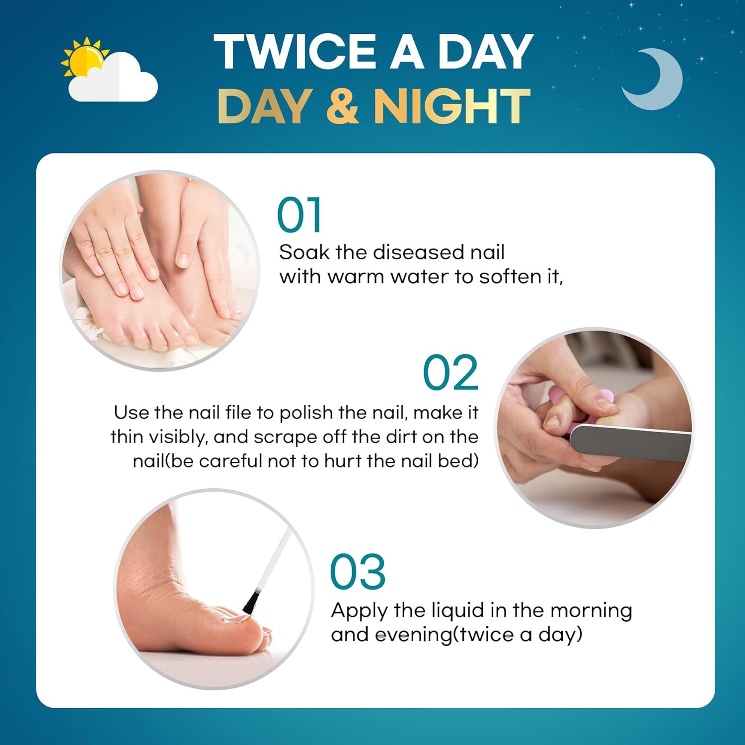 Toenail Fungus Treatment Extra Strength, Nail Fungus Treatment, Nail Fungus Treatment for Toenail & Fingernails, Fungal Nail Treatment for Toenails, Antifungal Nail Treatment for Broken Nail(1oz) - Image 7