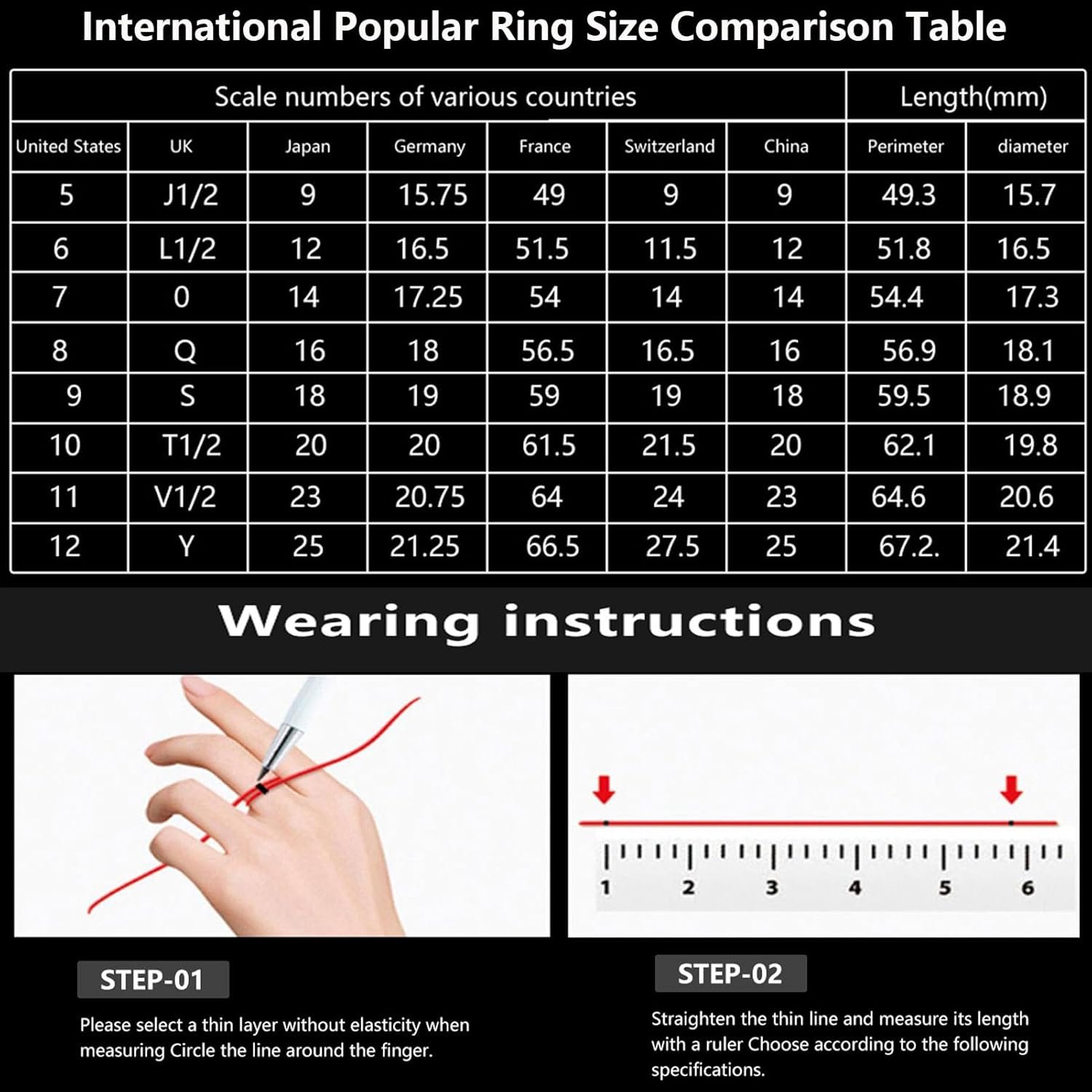 Smart Ring Fitness Tracker for Men Women, Health Sleep Heart Rate Blood Oxygen Tracker Smart Ring with Wireless Charger Box, IP67 Waterproof Bluetooth Tracker Rings, Free APP (Black)… - Image 4