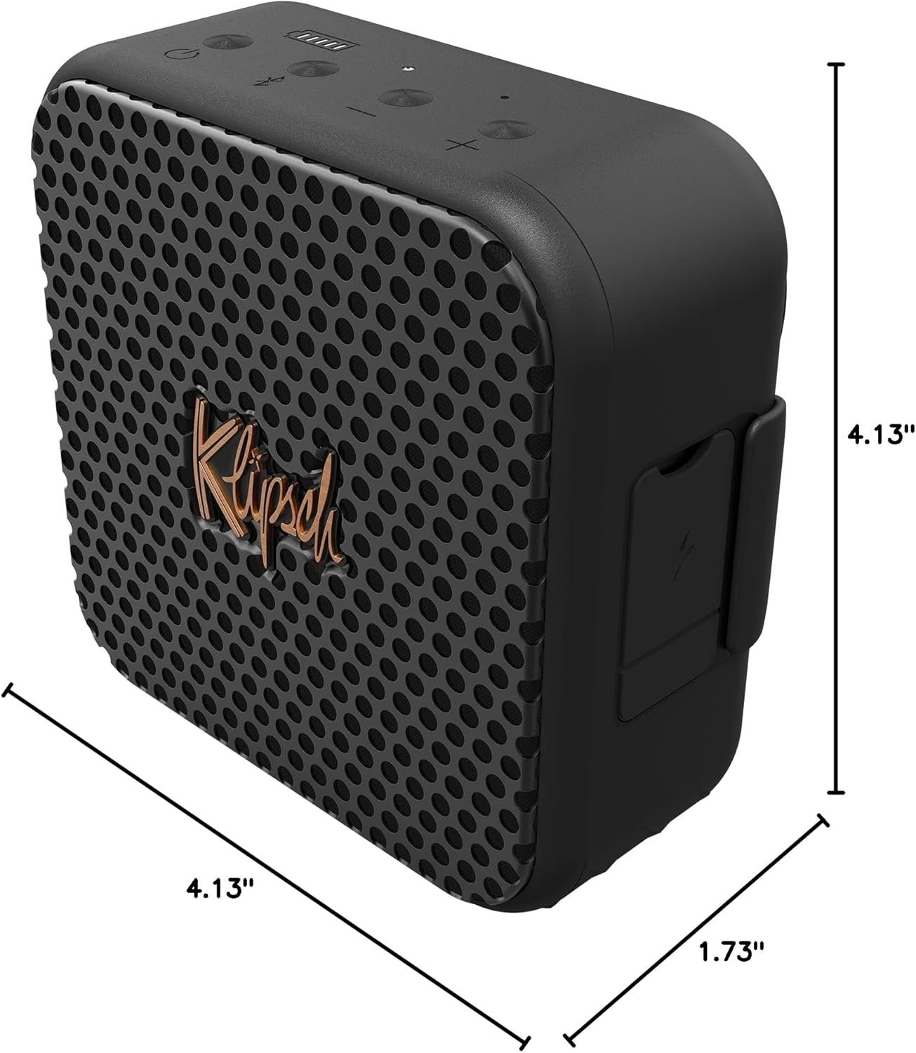 Klipsch The Austin Portable Bluetooth Speaker with a 1.5" Full Range Driver, IP67 dust and Waterproof Rating, 12 Hours of Playtime for a Premium Live Concert Experience - Image 9