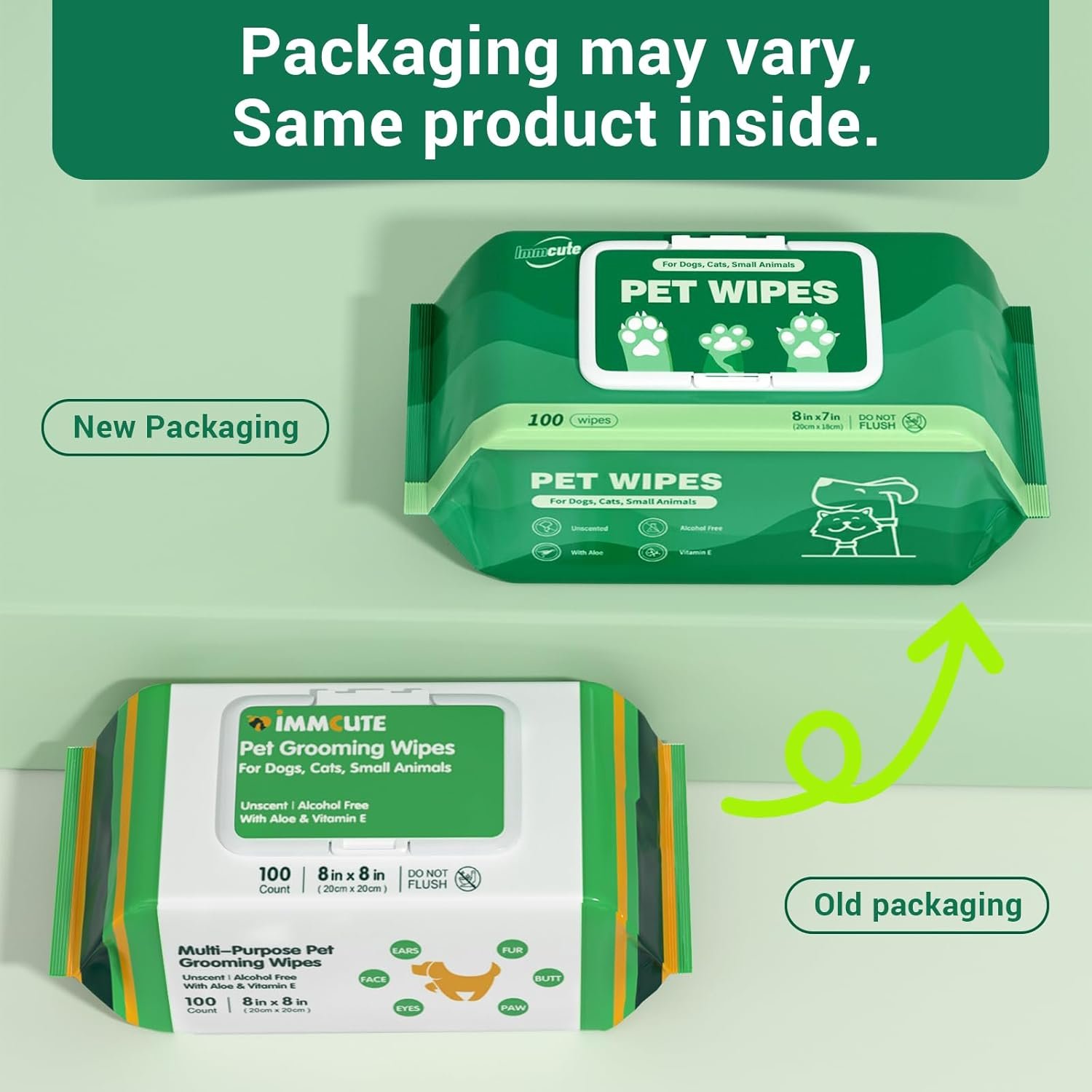 400 Unscented Dog Wipes for Paws and Butt Large Thick Puppy Wipes for Dogs Face and Body Dog Wipes Cleaning Deodorizing Cat Wipes Cleaning Fur and Butt Big Doggie Wipes Doggy Wipes Bum Dog Ear Wipes - Image 10