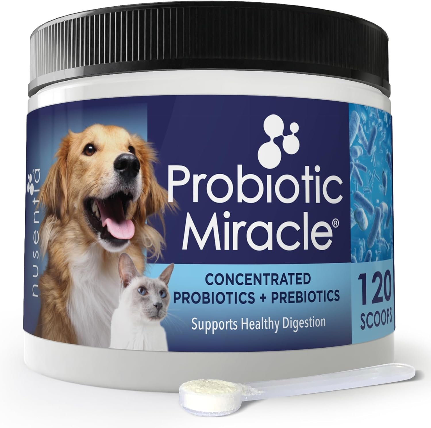 Probiotics for Cats & Dogs : Probiotic Miracle : Bowel & Gut Support : Digestive Health : Stop Diarrhea, Loose Stool - Image 2