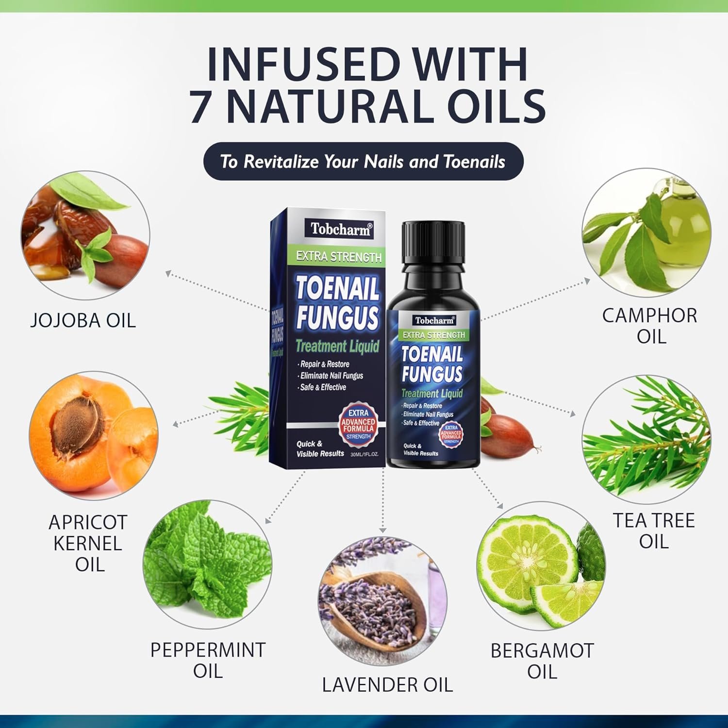 Toenail Fungus Treatment Extra Strength, Nail Fungus Treatment for Toenail, Fungus Nail Treatment, Nail Fungus Treatment for Fingernails (1oz) - Image 6