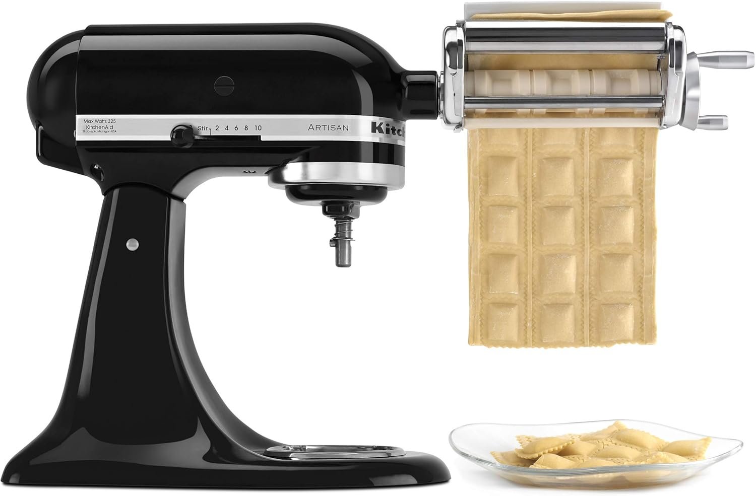 KitchenAid KSM150FEOB Value Bundle Artisan 5 Quart Stand Mixer, Onyx Black - Image 4