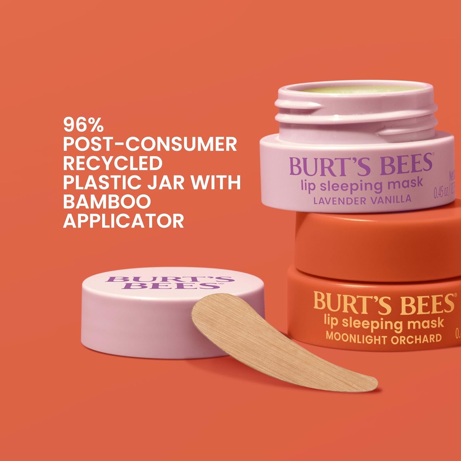 Burt’s Bees Stocking Stuffers, Lavender Vanilla Lip Sleeping Mask, With Hyaluronic Acid and Squalane Moisturizer To Instantly Hydrate Lips, Overnight Lip Mask, Lip Treatment Christmas Gifts, 0.45 oz. - Image 6