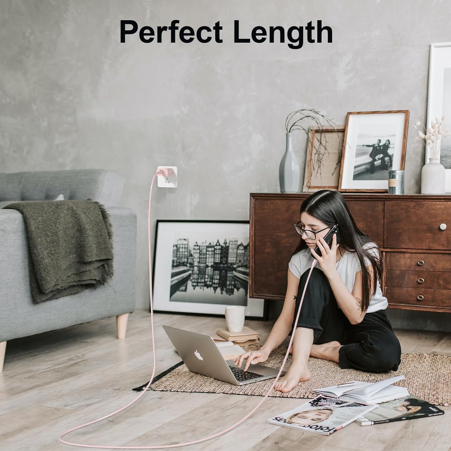 Dayaoncy for Phone Charger Fast Charging, Upgarded 20W USB C Wall Charger with 3Pack 10FT USB C to Lightning Cable, Phone Cable Fast Charging Compatible withi Phone 14/13/12/12 Pro Max/11/Xs Max/XR - Image 5