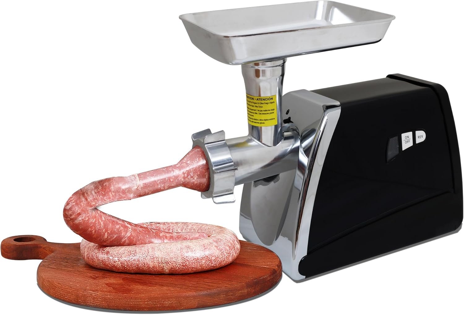 #8 Electric Meat Grinder, 575 Watt, Stainless Steel, Electric Meat Grinder Machine, Sausage Making, Ideal for Household Occasional Use, Black - Image 5