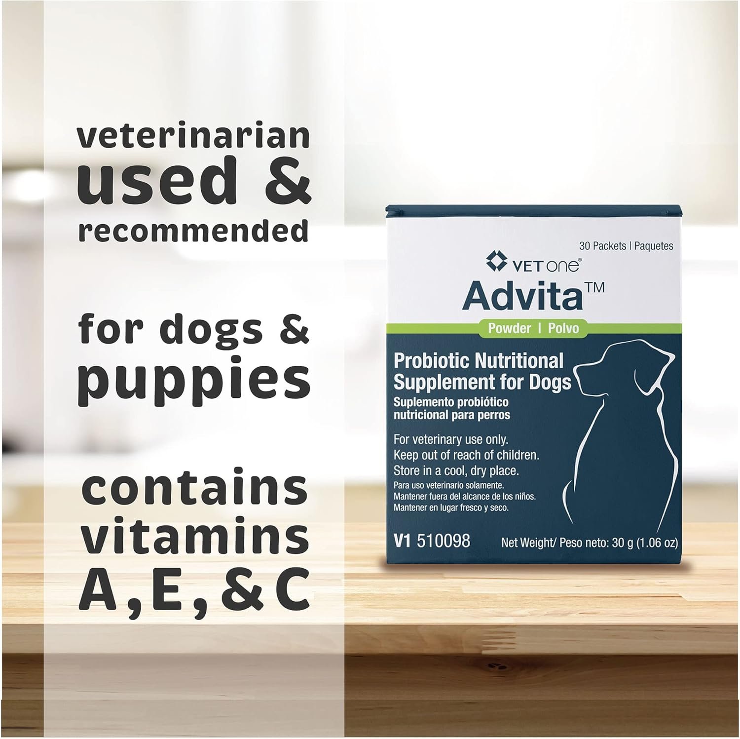 VetOne Advita Probiotic Nutritional Supplement for Dogs - 30 Packets - Image 5