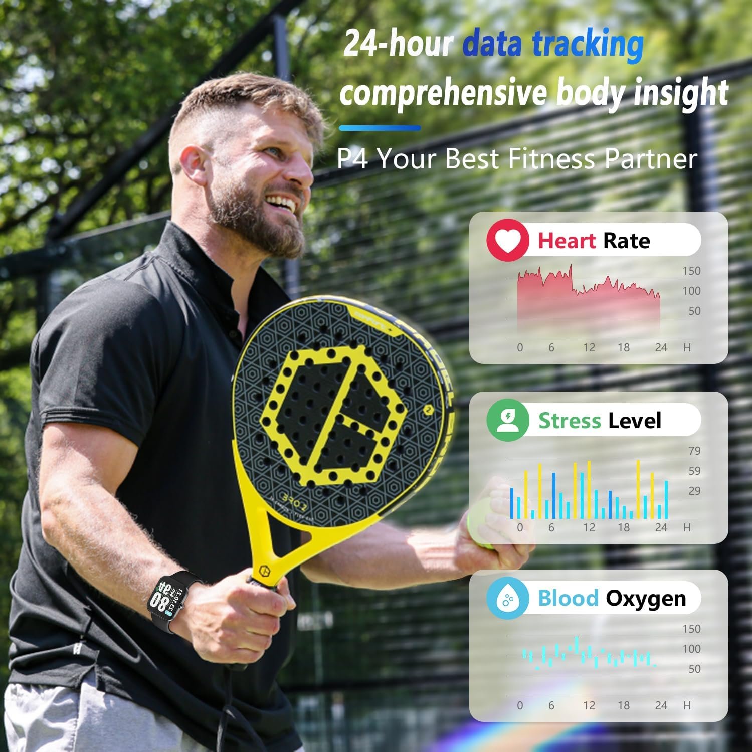 ASWEE Smart Watch (Answer/Dial Call),Fitness Tracker with 1.85" TFT Display,Multiple Sport Modes Smartwatch with Heart Rate Blood Oxygen and Sleep Monitor,IP68 Waterproof Smart Watches for Men Women - Image 4
