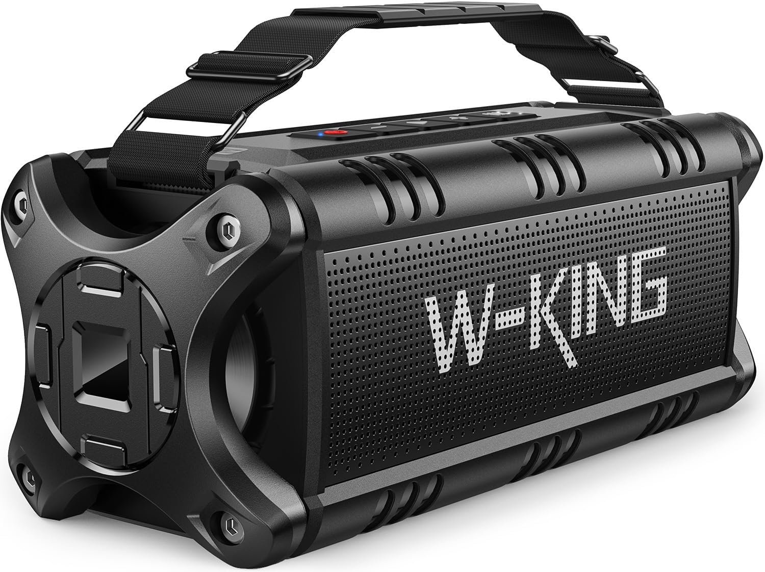 W-KING Bluetooth Speaker, 90W Peak 50W RMS IPX6 Waterproof Loud Speakers Bluetooth Wireless, Large Outdoor Portable Bluetooth Speakers Subwoofer Deep Bass/Bluetooth 5.0/Power Bank/40H Play/TF/AUX/NFC - Image 2