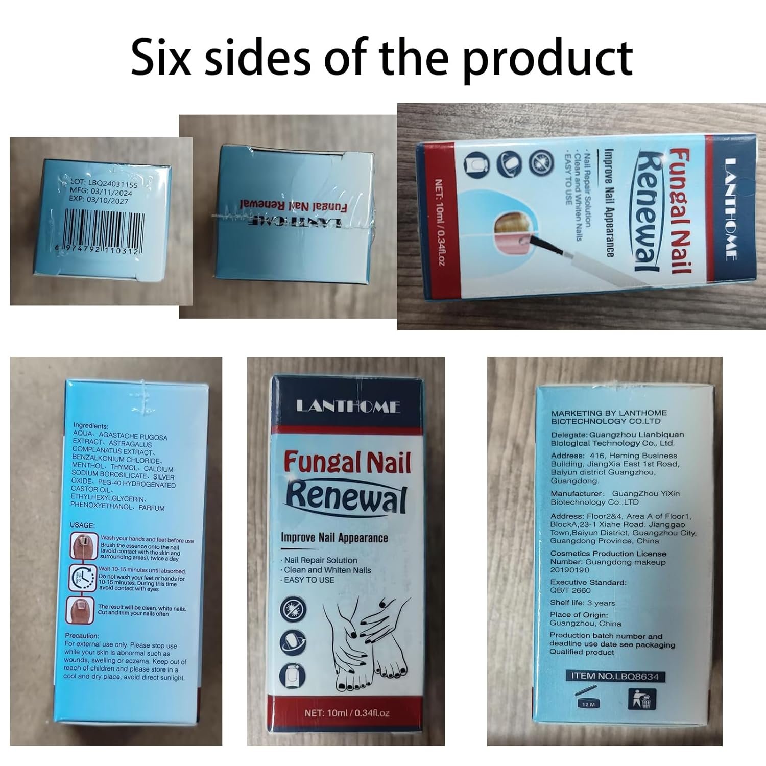 Nail Repair Essnce Liquid, Fingernail and Toenail Repair, Fix & Renew Damaged, Broken, Cracked & Discolored Nails, Reduce Nail Thickening, Strengthen Nails for Beautiful Nail - Image 2