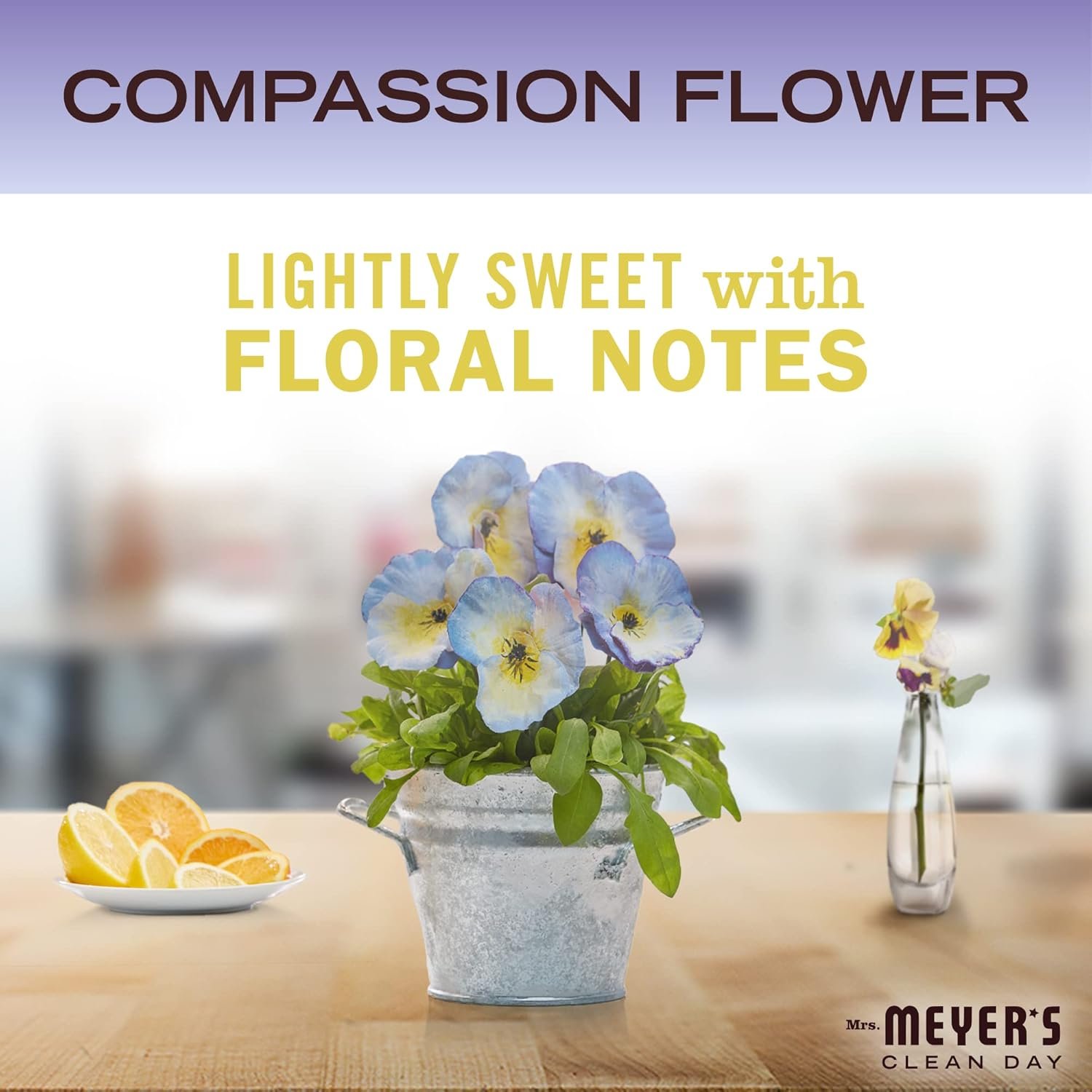 MRS. MEYER'S CLEAN DAY All-Purpose Cleaner Spray, Compassion Flower, 16 fl. oz (Pack of 3) - Image 4