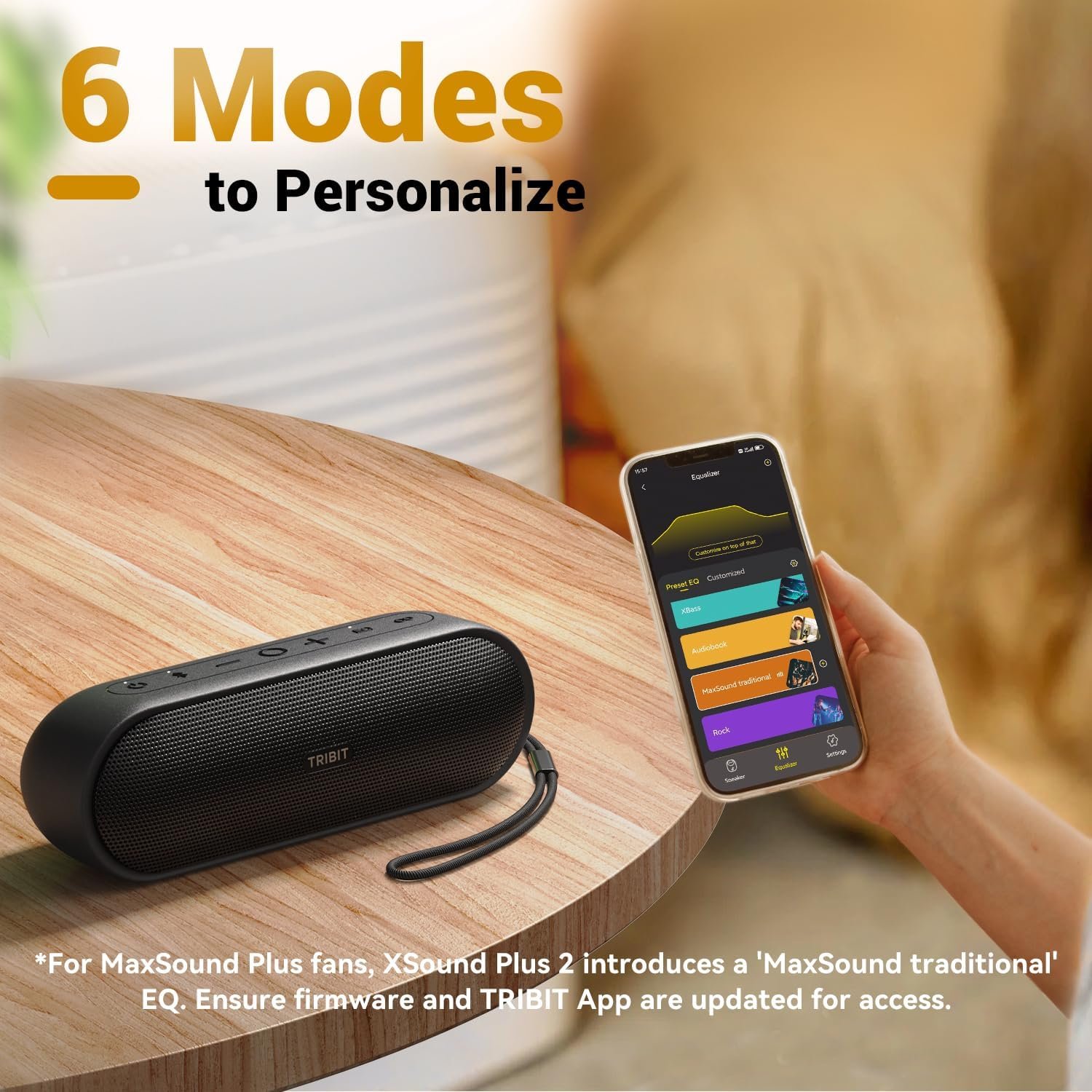 Tribit Portable Bluetooth Speaker XSound Plus 2, Wireless Speaker 30W with XBass, IPX7 Waterproof, 24-Hour Playtime, Stereo Sound, Built-in Mic, Bluetooth 5.3 Speaker for Party, Car, Travel - Image 7