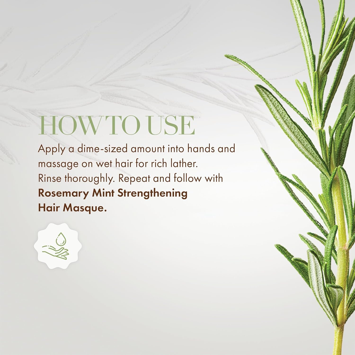 Mielle Organics Rosemary Mint Strengthening Hair Oil and Shampoo - Image 8