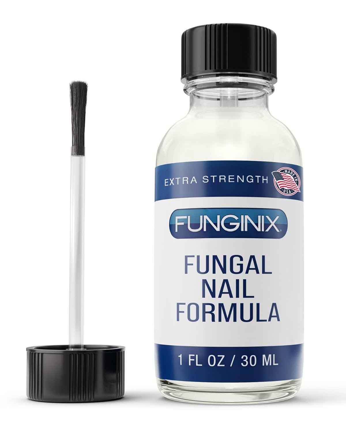 FUNGINIX Toenail Fungus Treatment - Extra Strength - Nail Fungus Treatment & Athlete's Foot Solution - Antifungal Liquid Solution - Made In the USA - 1 Bottle - (Packaging May Vary) - Image 2