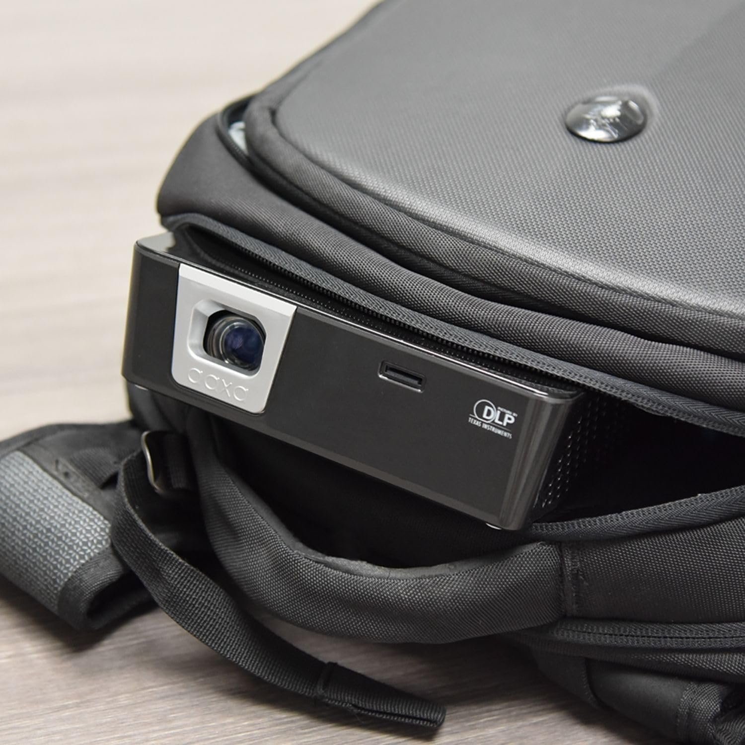 Worlds Brightest Battery Pico Projector, AAXA P6X 1000 Lumen, 4 Hour Battery USBC Video WiFi/BT Wireless Mirroring Portable Mini Projector DLP 1080p Support 30000 Hours LED HDMI/USBC/USB/microSD - Image 5