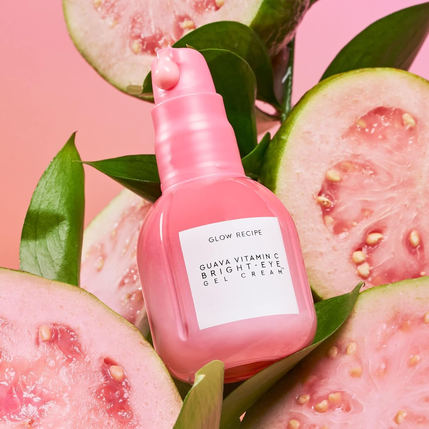 Glow Recipe - Glowy Skin Prep Lover's Duo - Watermelon Glow Niacinamide Dew Drops Facial Serum (40ml) + Guava Vitamin C Brightening Eye Cream with Peptides & Green Caffeine (15ml) - Image 10