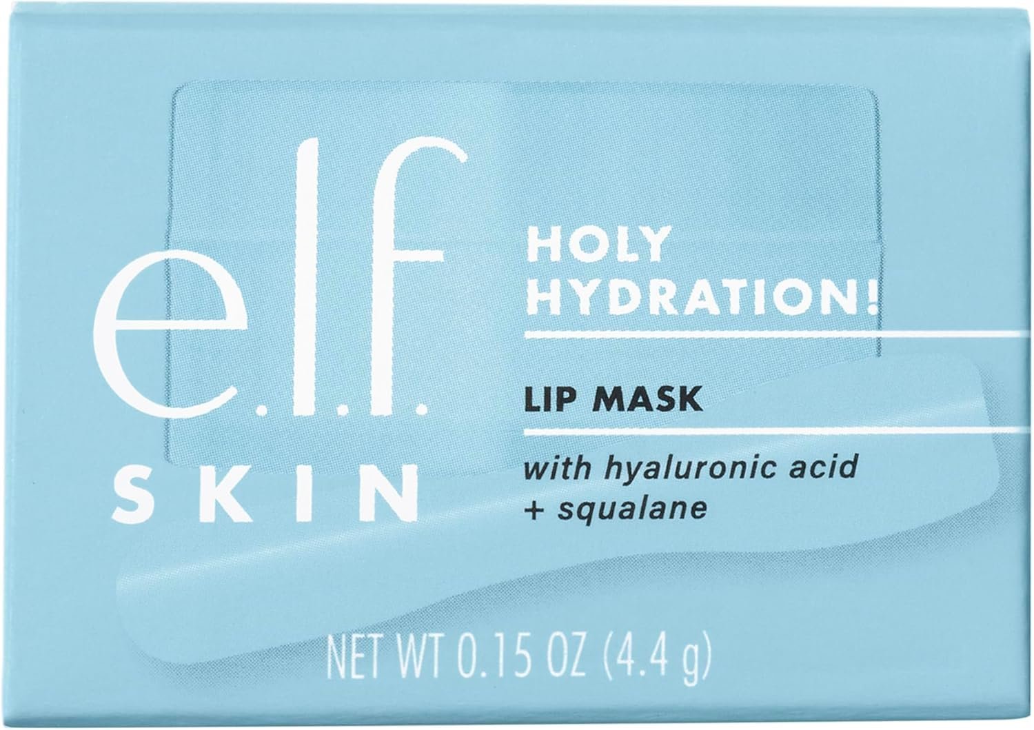 e.l.f. SKIN Holy Hydration! Lip Mask, Hydrating Lip Mask For A Softer & Smoother Pout, Infused With Hyaluronic Acid, Non-Sticky, Vegan & Cruelty-Free (pack of 1) - Image 3