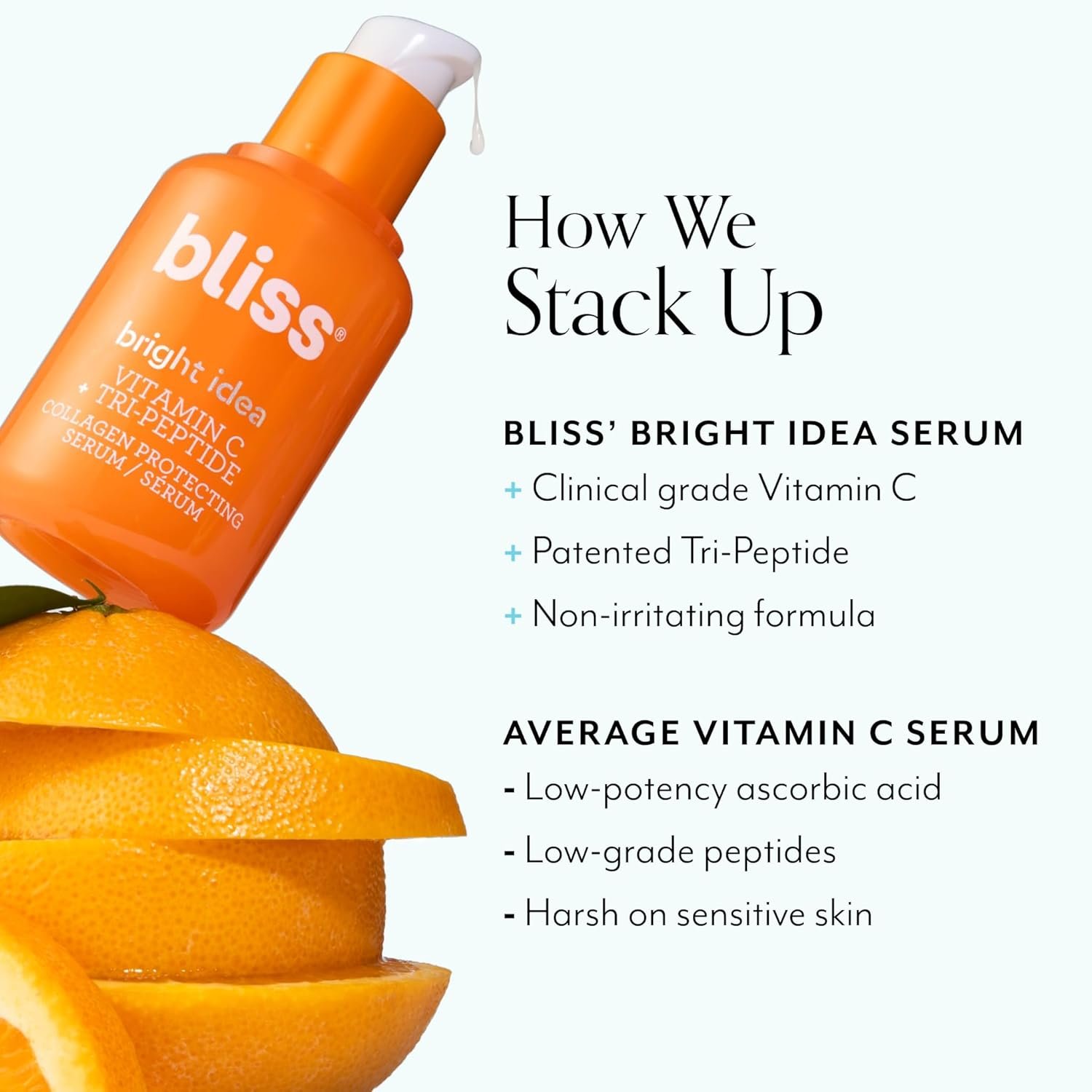 Bliss Brighten Up Radiant Skin Duo (2pc) : Bright Idea Vitamin C + Tri-Peptide Brightening Serum - 1 Fl Oz - Hydrating Illuminating and Bright Idea Vitamin C Hydrating Brightening Moisturizer - Image 5