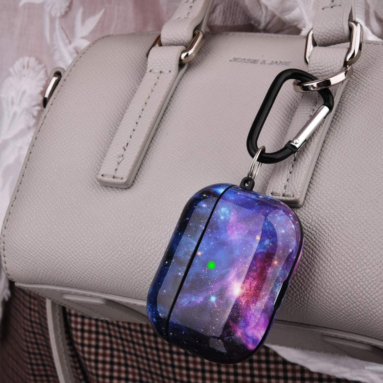 CAGOS for Airpod Pro Case, Cute Airpods Pro 2nd/1st Generation Case Cover Hard TPU Protective iPod Pro Case with Keychain Accessories for Women Men - Image 8