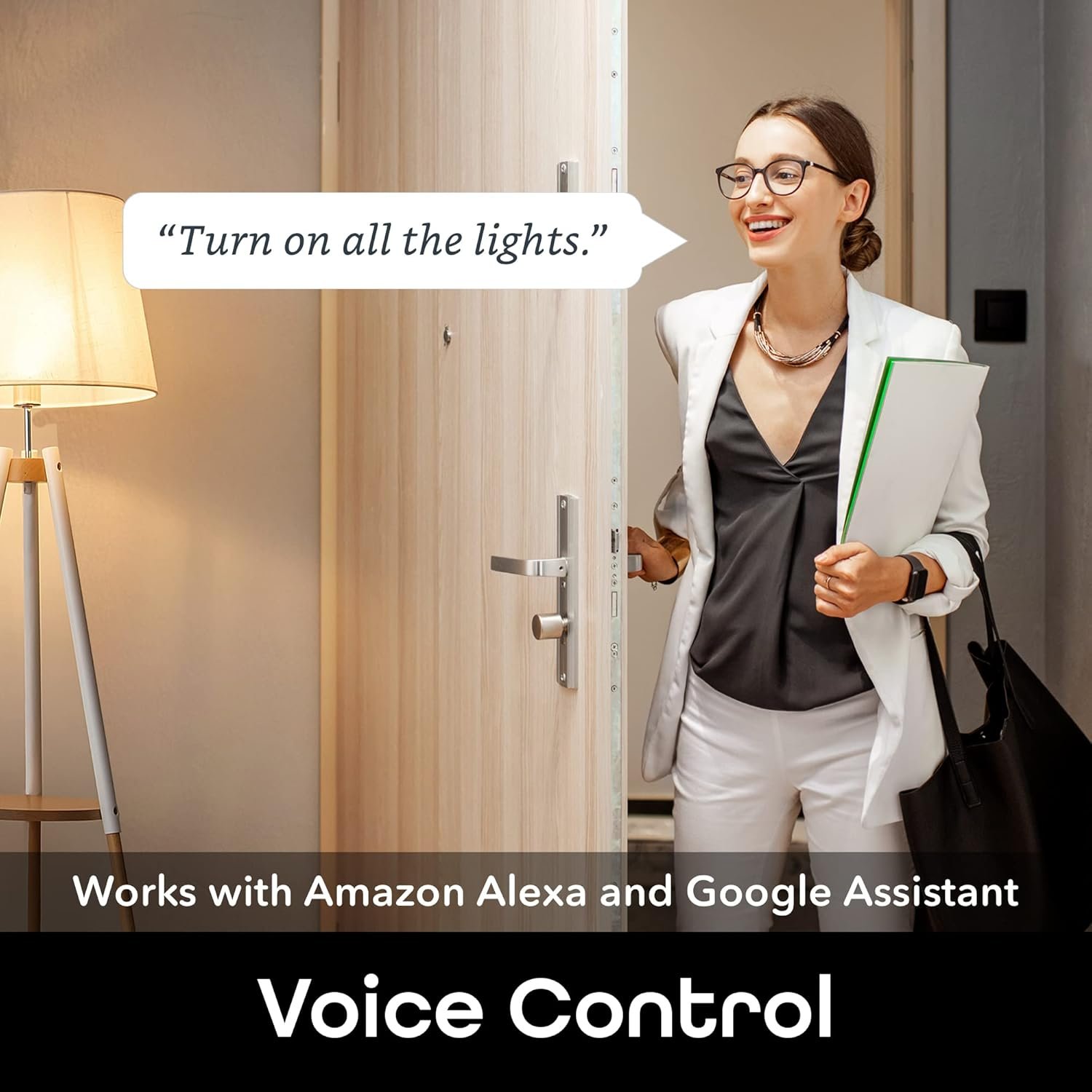 Geeni Prisma Plus BR30 LED Smart Light Bulb, Tunable Hue and Dimmable RGB WiFi Bulb, No Hub Required, Compatible with Alexa and Google Assistant (4 Pack) - Image 6