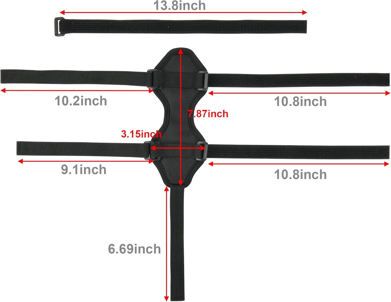 TXEsign Portable Speaker Mount for Bike Golf Cart Accessories Railing for Beats Pill, Adjustable Strap Speaker Attachment Holder Bike Speaker Moun Bar Rail for JBL FLip 6 Flip 5 - Image 8