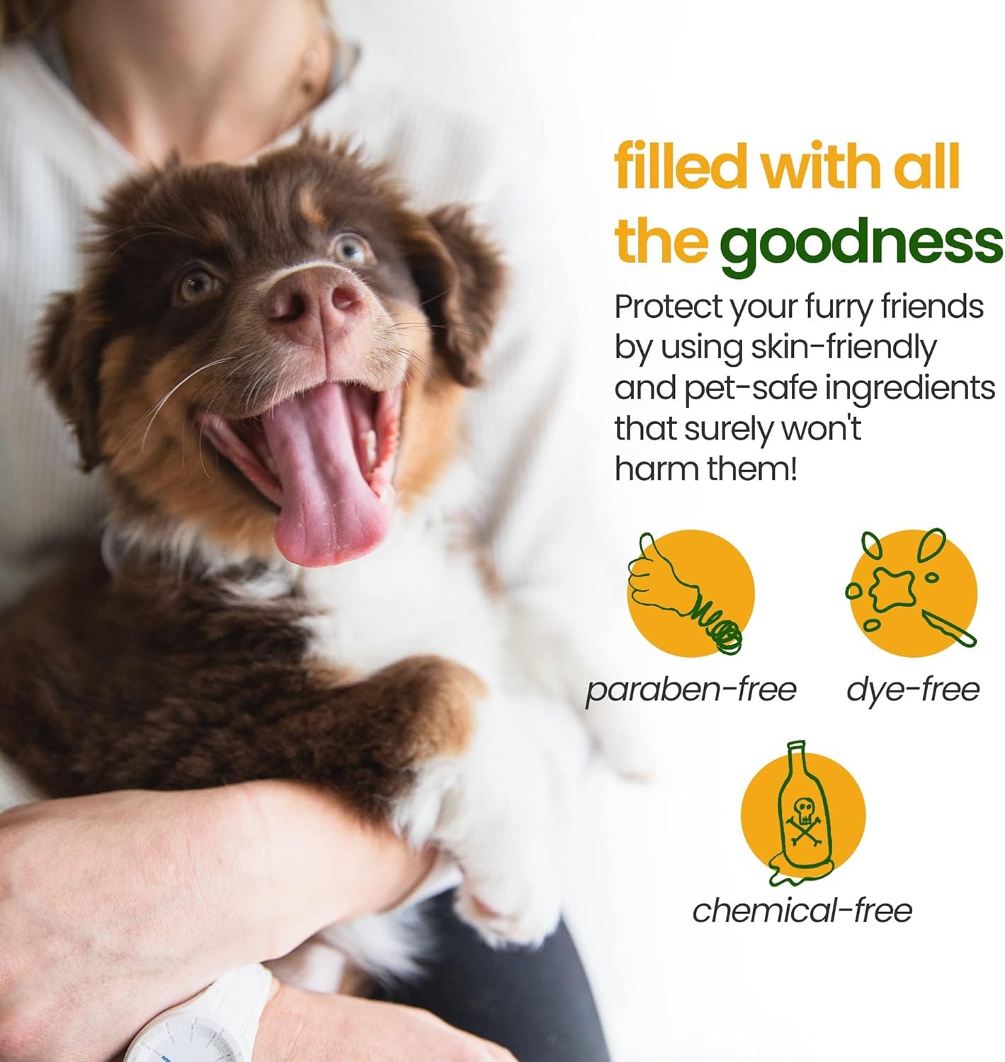 Gerrard Larriett: Natural Dog and Cat Breath Freshener - Dog Mouthwash with Mint, Aloe Vera, & Baking Soda - Gentle Cat & Dog Breath Spray for Plaque, Tartar Control for Full Pet/Dog Oral Care, 8 oz - Image 7