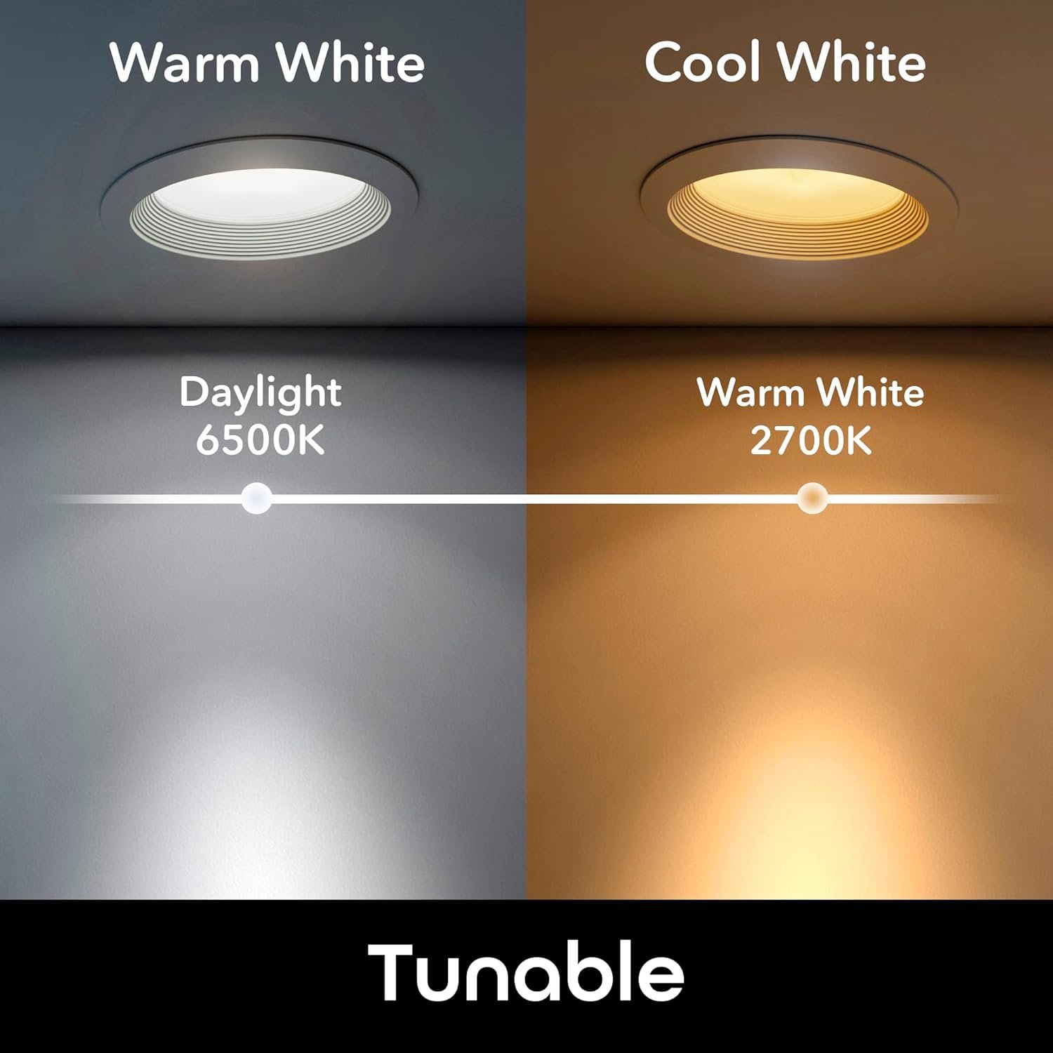 Geeni Prisma Plus BR30 LED Smart Light Bulb, Tunable Hue and Dimmable RGB WiFi Bulb, No Hub Required, Compatible with Alexa and Google Assistant (4 Pack) - Image 4