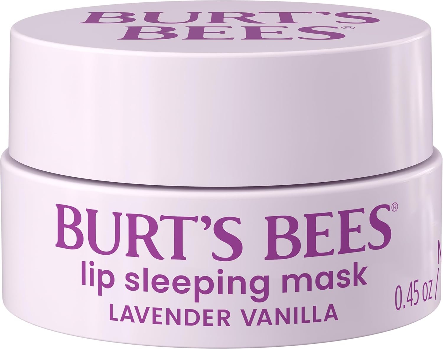 Burt’s Bees Stocking Stuffers, Lavender Vanilla Lip Sleeping Mask, With Hyaluronic Acid and Squalane Moisturizer To Instantly Hydrate Lips, Overnight Lip Mask, Lip Treatment Christmas Gifts, 0.45 oz. - Image 2