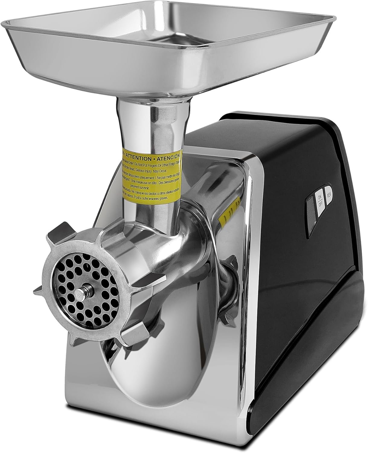 #8 Electric Meat Grinder, 575 Watt, Stainless Steel, Electric Meat Grinder Machine, Sausage Making, Ideal for Household Occasional Use, Black - Image 6